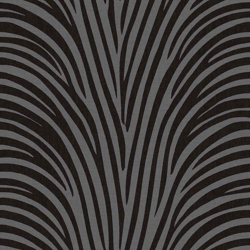 Black non-woven wallpaper, geometric pattern, 30149, Energie, Cristiana Masi by Parato