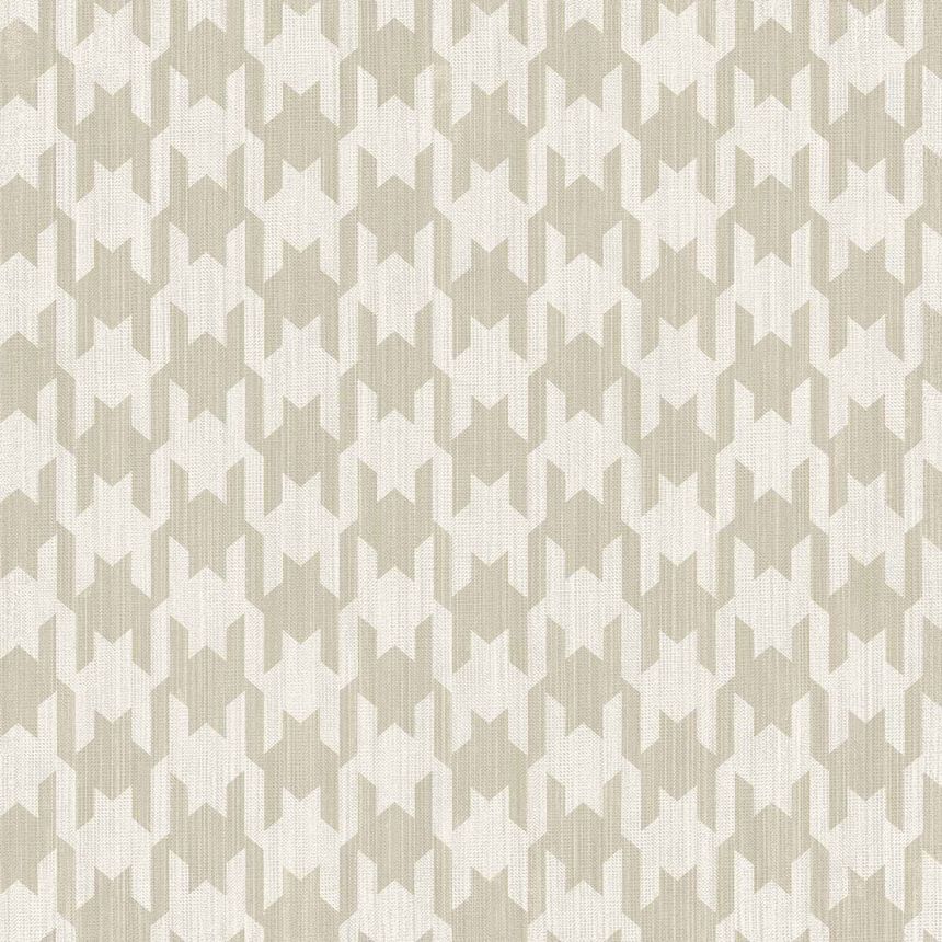 Beige wallpaper, rooster footprint, 26440, Thai, Cristiana Masi by Parato