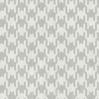 Gray wallpaper, rooster footprint, 26441, Thai, Cristiana Masi by Parato