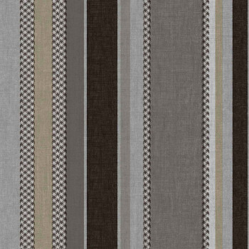 Non-woven wallpaper with colorful stripes, 26459, Thai, Cristiana Masi by Parato