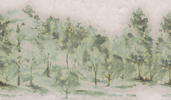 Luxury wall mural with trees, Z77561, Savana, Zambaiti Parati