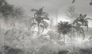 Luxury wall mural, Tropical forest, Z77587, Savana, Zambaiti Parati