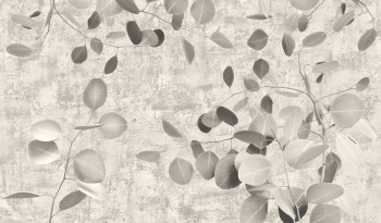 Luxury wall mural, Eucalyptus twigs and leaves, Z77599, Savana, Zambaiti Parati