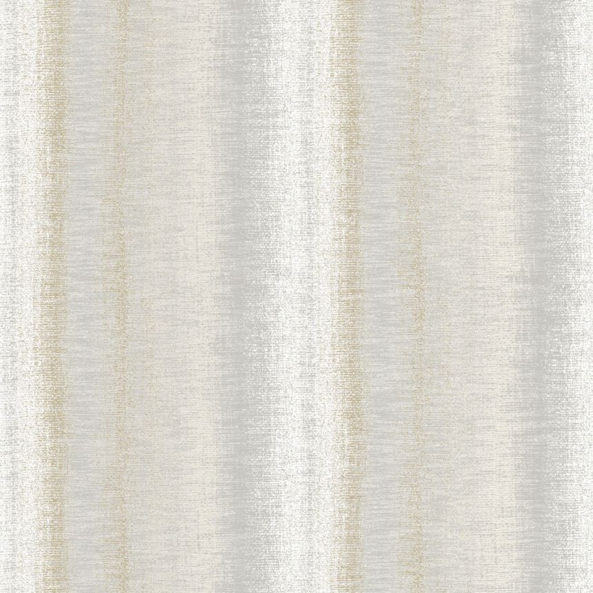 Gray-beige non-woven wallpaper, stripes, RE25140, Reflect, Decoprint