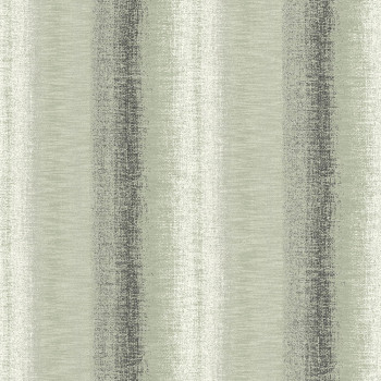 Green non-woven wallpaper, stripes, RE25144, Reflect, Decoprint