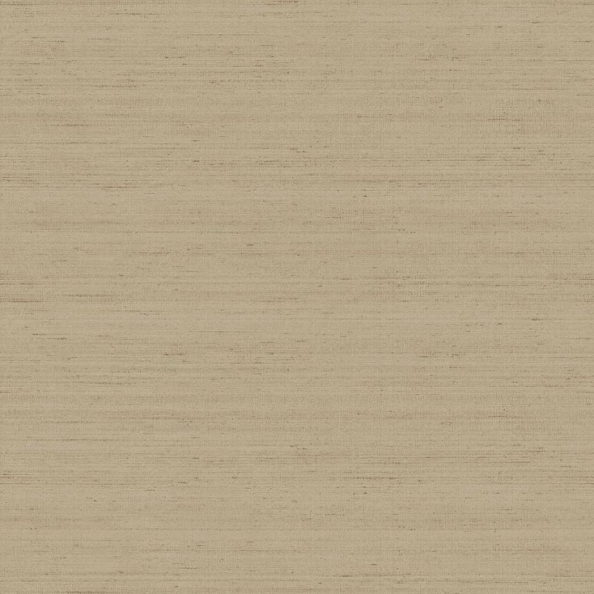 Brown-beige non-woven wallpaper, fabric imitation, 33392, Tradizioni, Cristiana Masi by Parato