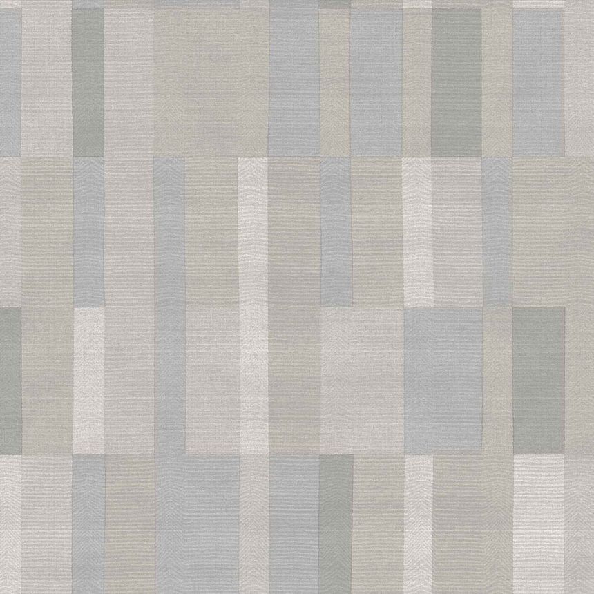 Gray-beige geometric wallpaper, 43831, Terra, Cristiana Masi by Parato