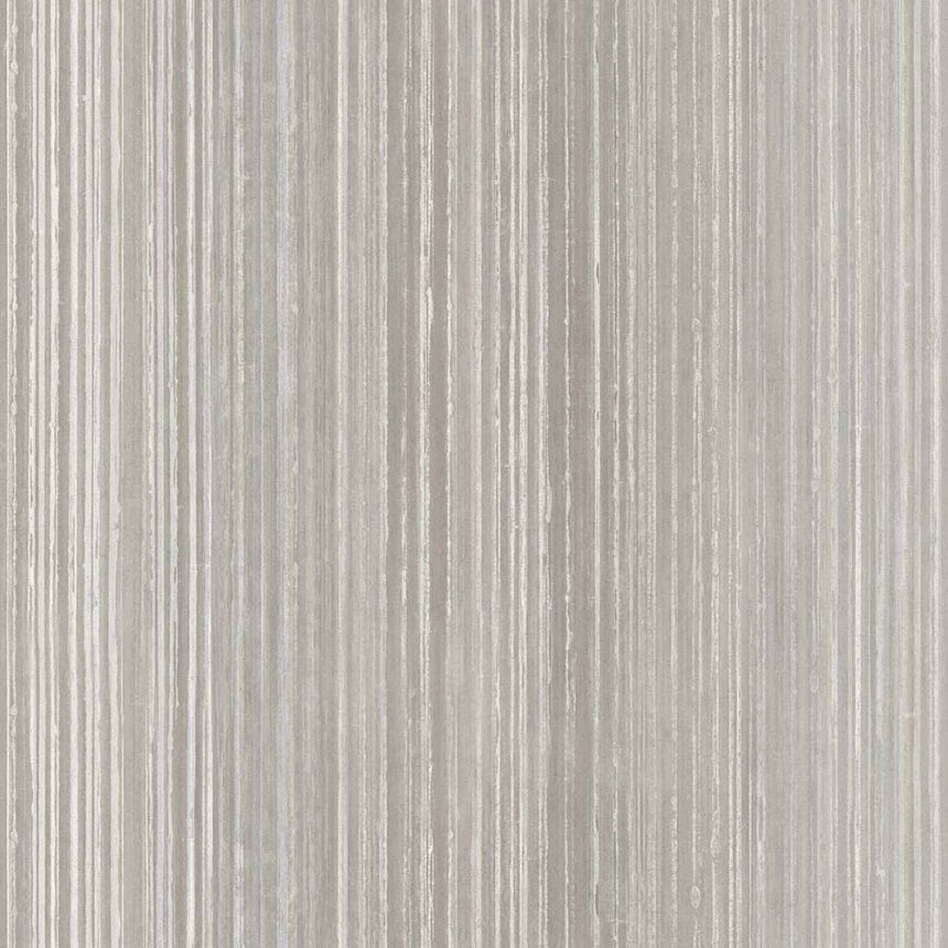 Grey-cream striped wallpaper, 43851, Terra, Cristiana Masi by Parato