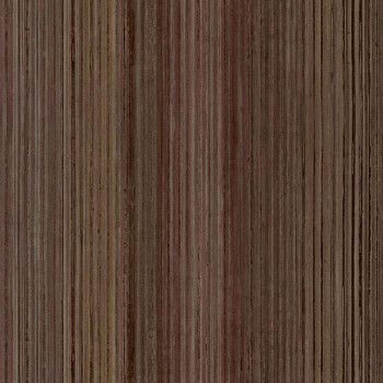 Terracotta colour striped wallpaper, 43858, Terra, Cristiana Masi by Parato