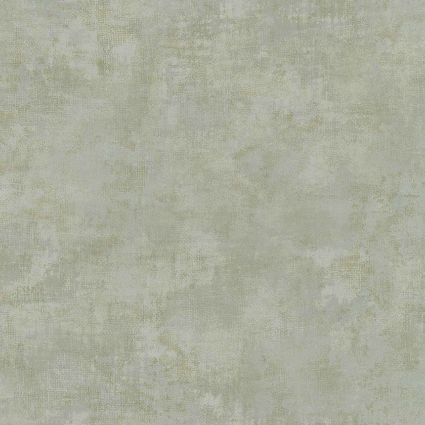 Green non-woven wallpaper, fabric imitation, 43885, Terra, Cristiana Masi by Parato