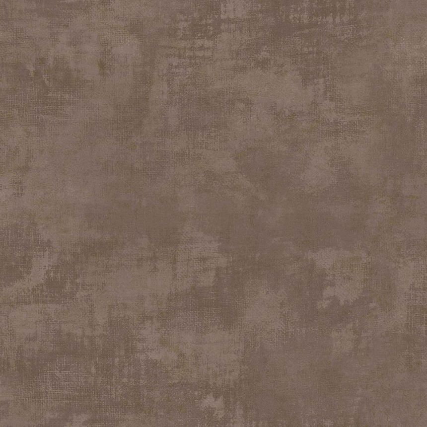 Brown non-woven wallpaper, fabric imitation, 43888, Terra, Cristiana Masi by Parato