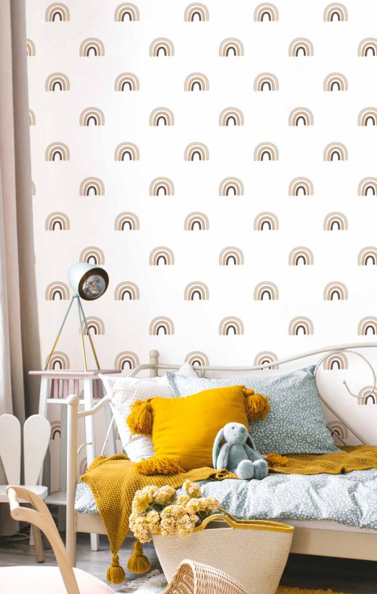 Non-woven wallpaper, rainbow, 17128, MiniMe, Cristiana Masi by Parato