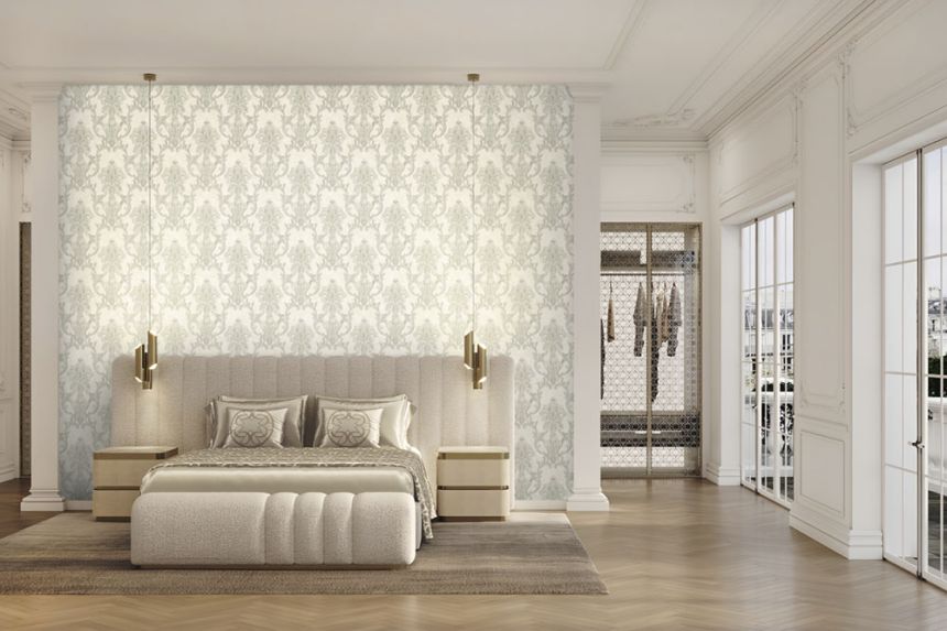 Luxury cream-gold baroque wallpaper, Z34925, Elie Saab 2