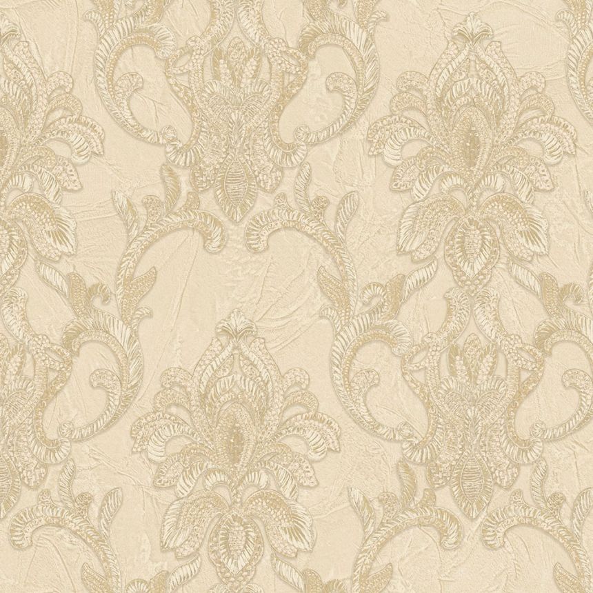 Luxury beige-gold baroque wallpaper, Z34927, Elie Saab 2