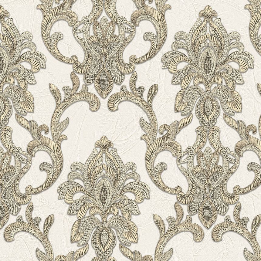 Luxury cream baroque wallpaper, Z34933, Elie Saab 2