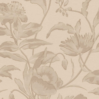 Rose gold floral non-woven wallpaper, 340131, Gilded, Eijffinger