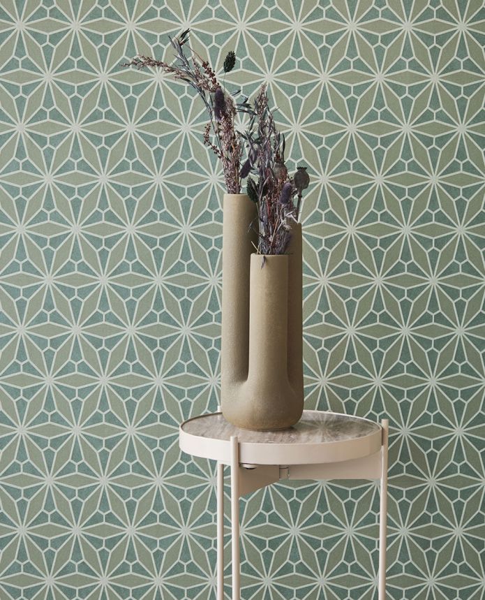 Beige non-woven floral wallpaper, 340141, Gilded, Eijffinger