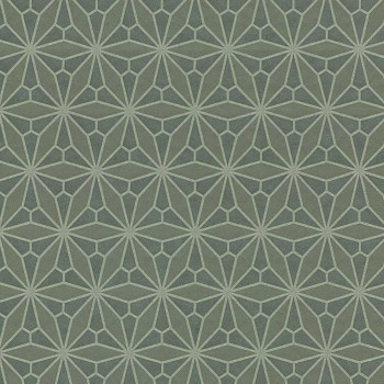 Green non-woven floral wallpaper, 340145, Gilded, Eijffinger