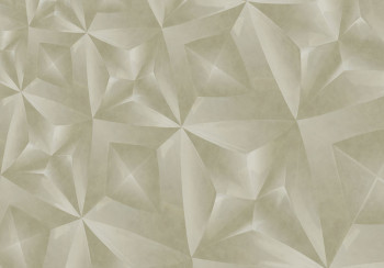 Geometric non-woven 3D wall mural, 340185, Gilded, Eijffinger