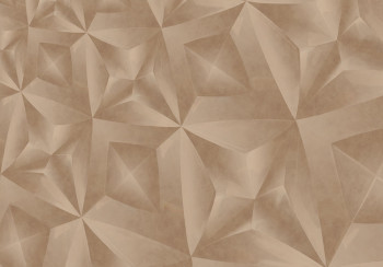 Geometric non-woven 3D wall mural, 340186, Gilded, Eijffinger