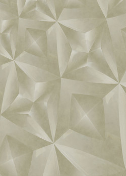 Geometric non-woven 3D wall mural, 340188, Gilded, Eijffinger