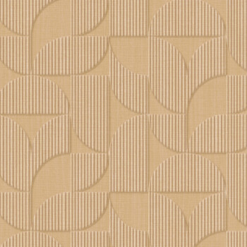 Beige geometric retro wallpaper, 333600, Revive, Eijffinger