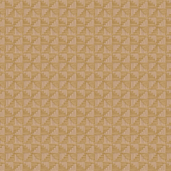 Ocher geometric retro wallpaper, 333652, Revive, Eijffinger