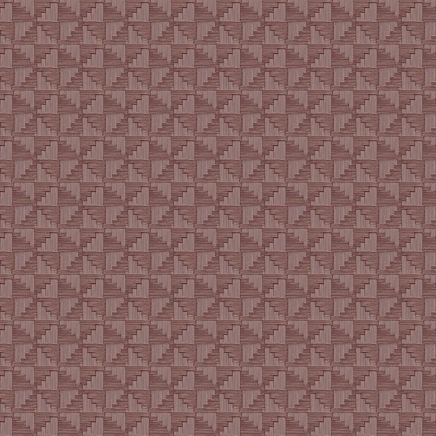 Purple geometric retro wallpaper, 333655, Revive, Eijffinger