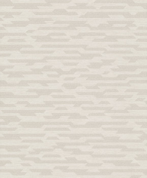 Cream geometric non-woven wallpaper BZ3201, Belize, Grandeco