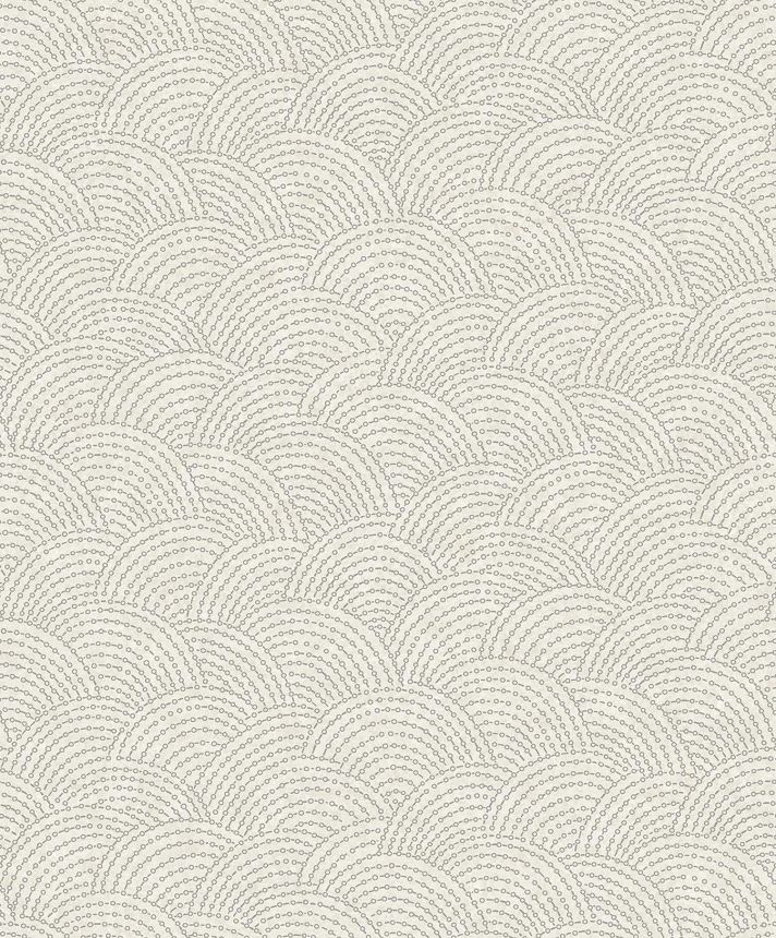 Gray-silver geometric non-woven wallpaper BZ3313, Belize, Grandeco