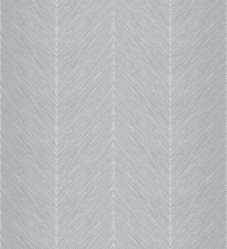 Gray non-woven wallpaper, zig zag pattern, M1803-3, Mika,  ICH Wallcoverings