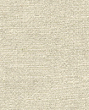 Non-woven wallpaper, beige, fabric imitation, 340253, Solange, Eijffinger