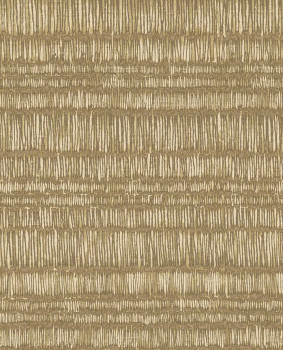 Non-woven wallpaper, ochre, batik, stripes, 340261, Solange, Eijffinger
