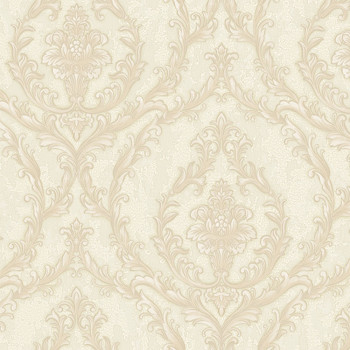 Baroque non-woven wallpaper, beige, 1401-2, Dante, AdaWall