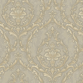 Baroque non-woven wallpaper, brown-beige, 1401-5, Dante, AdaWall