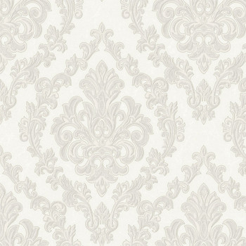 Baroque non-woven wallpaper, cream, 1405-1, Dante, AdaWall
