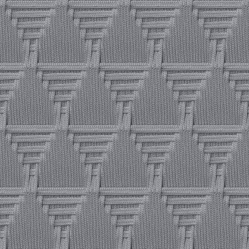 Non-woven wallpaper, grey, mat imitation, M68809, Nomade, Ugépa