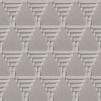 Non-woven wallpaper, grey, mat imitation, M68819, Nomade, Ugépa