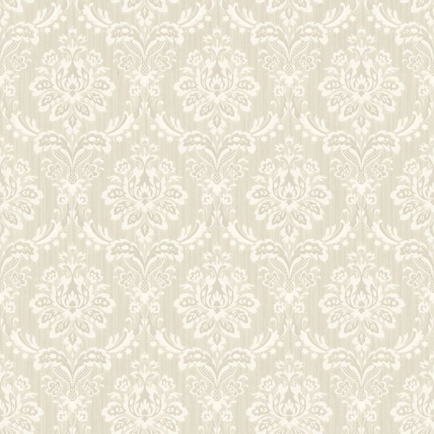 Luxurious baroque non-woven wallpaper, beige, Z15540, Mini Trend, Zambaiti Parati