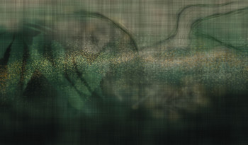 Luxury non-woven wall mural, green, Z15564, Mini Trend, Zambaiti Parati