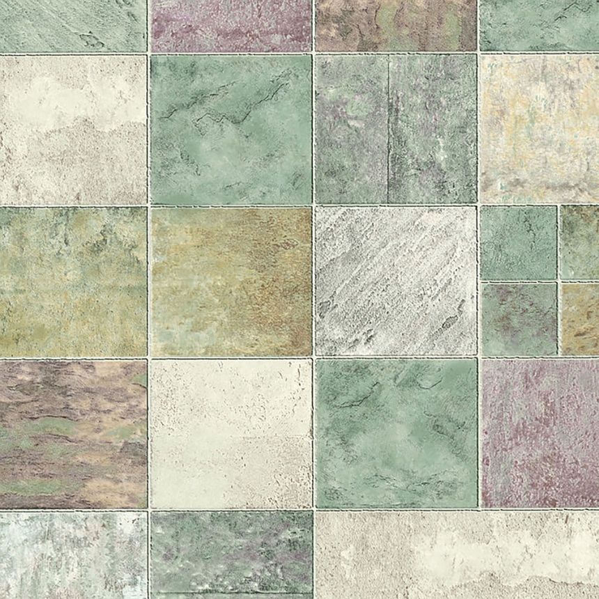 Washable vinyl bathroom / kitchen wallpaper Tiles, Tiles 5702-04, Vavex 2022