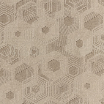 Non-woven wallpaper Geometric pattern A39806, Vavex 2022