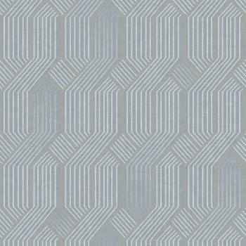 Geometric non-woven wallpaper MO22861, Geometry, Vavex