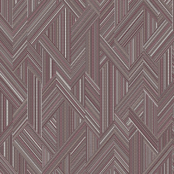 Non-woven wallpaper with a geometric pattern MO22843, Geometry, Vavex