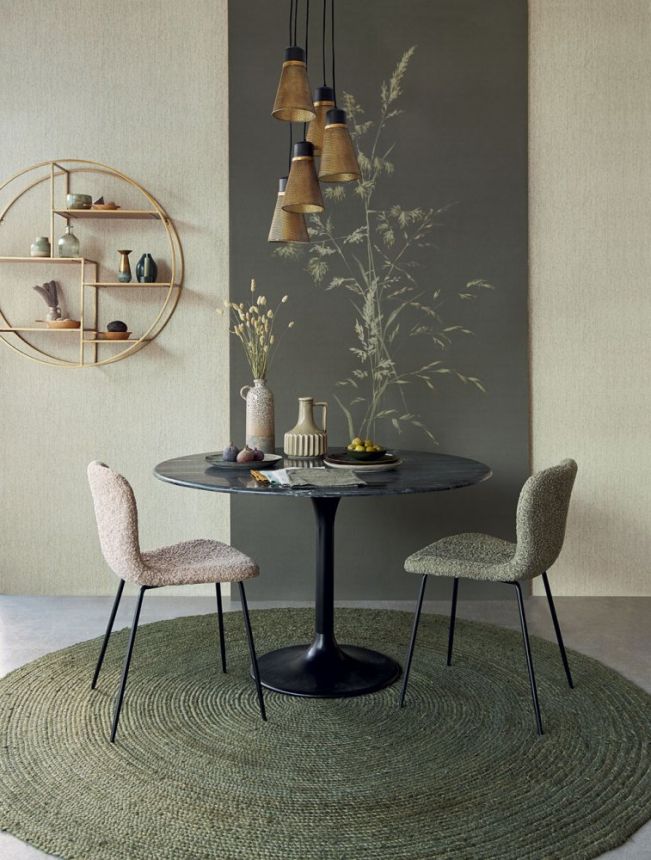 Non-woven mural wallpaper Grass, 300905, Aqua Twigs, 140 x 280 cm, Waterfront, Eijffinger