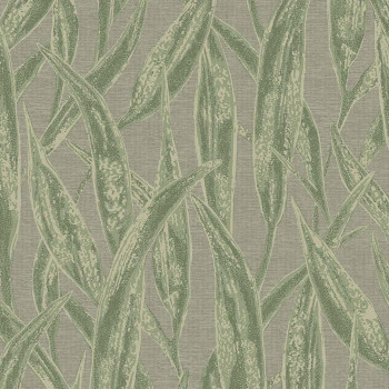 Non-woven wallpaper 300803, Leaves, Grass, Waterfront, Eijffinger