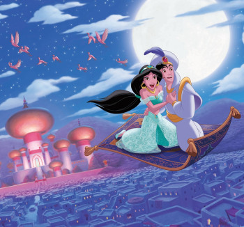 Children's non-woven mural wallpaper Disney, Alladin - Magic Carpet Ride, 111388, 300 x 280 cm, Kids@Home 6, Graham & Brown