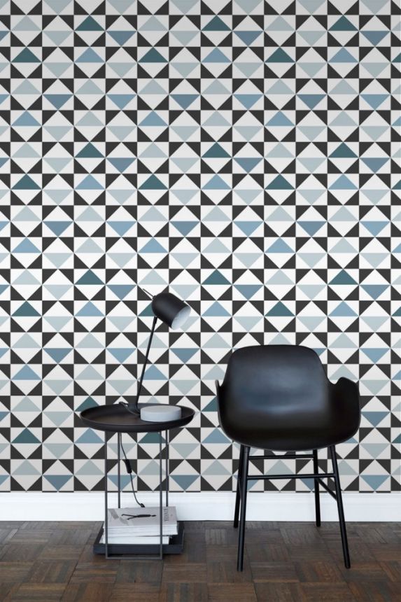 Geometric non-woven wallpaper 139097, Scandi cool, Esta