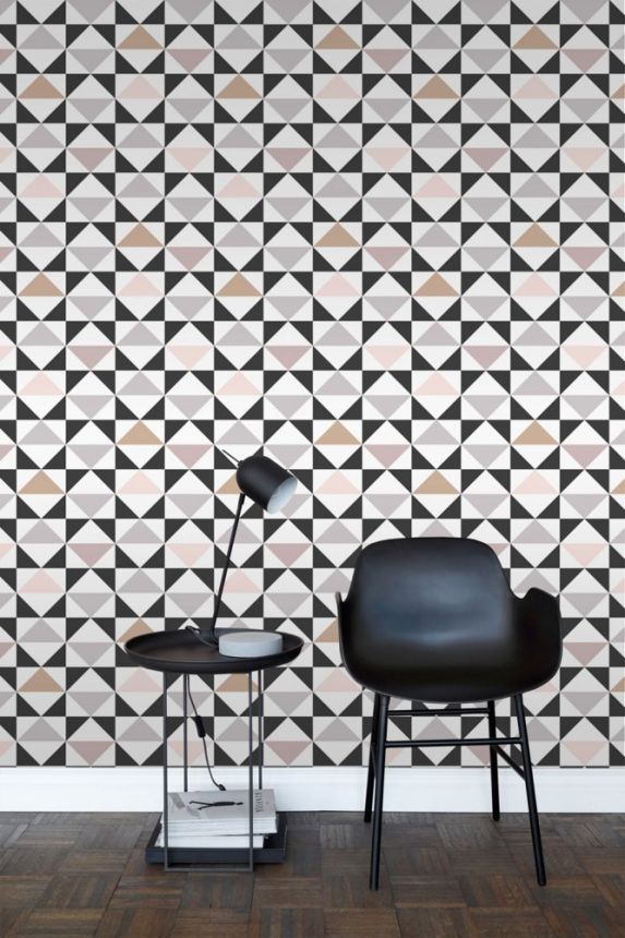 Geometric non-woven wallpaper 139094, Scandi cool, Esta