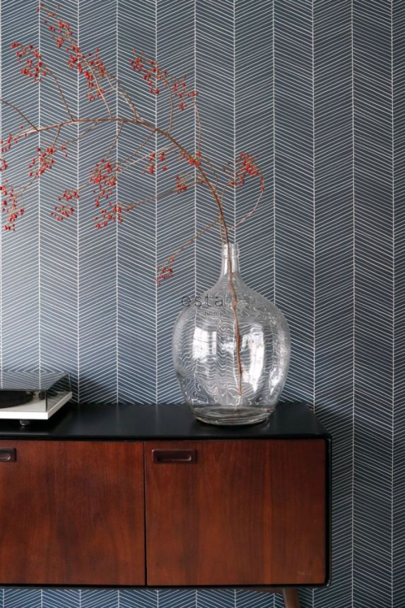 Non-woven wallpaper 139109, Geometric pattern, Scandi cool, Esta